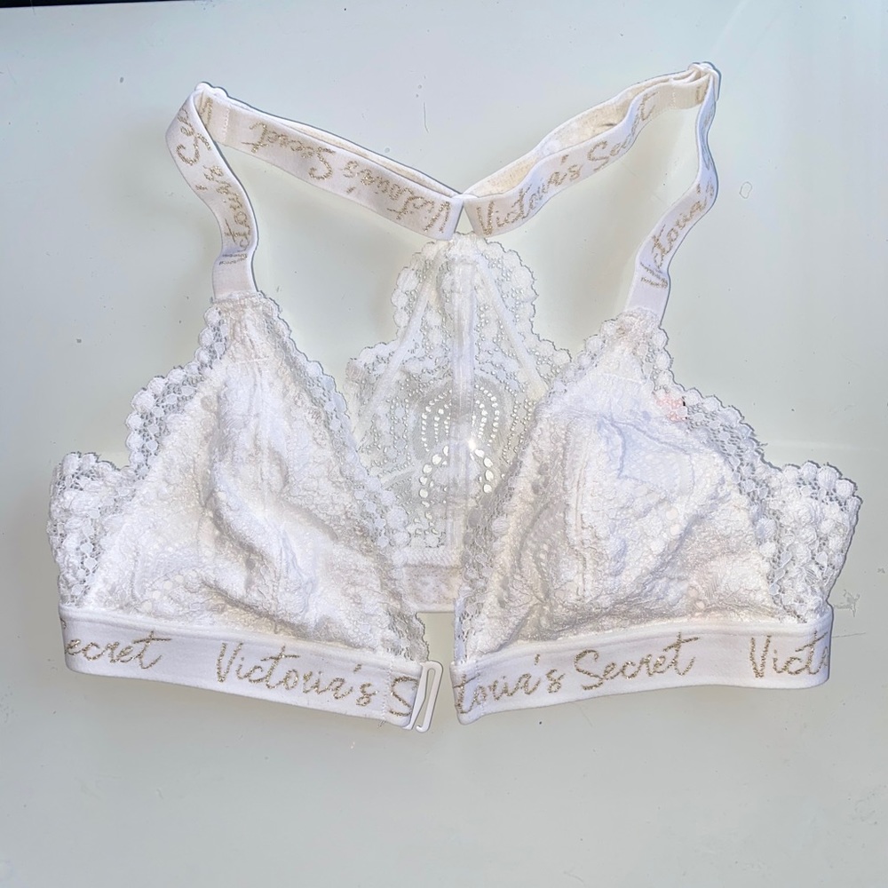 White Victoria Secret Bralette (NWOT)